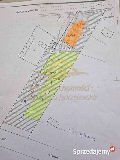 Sprzedam działka Mszczonów 2466m2