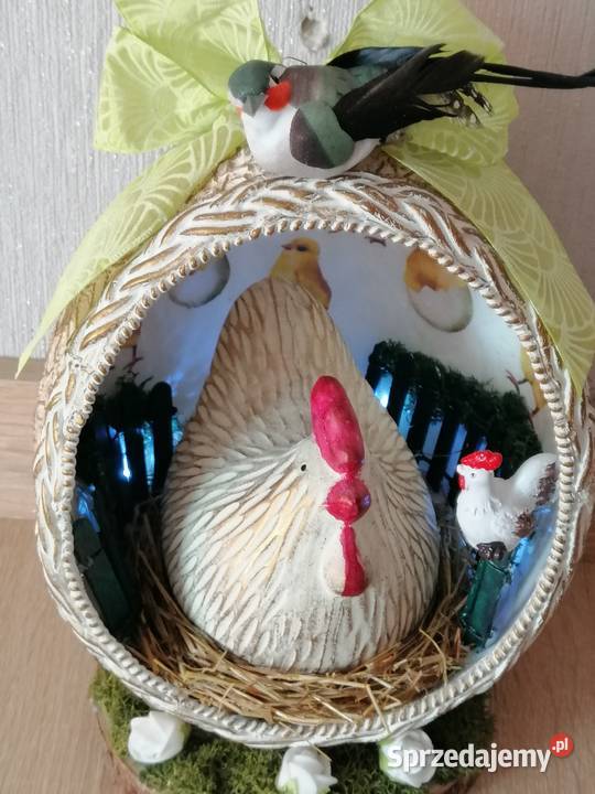 Stroik świąteczny wielkanocny Ozdoby wielkanocne śląskie Katowice