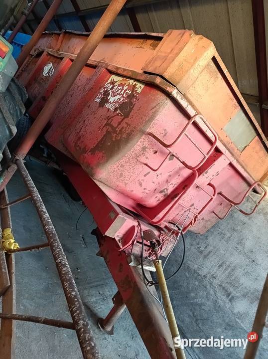 Przyczepa rolnicza skorupowa resor tandem Chwaszczewo