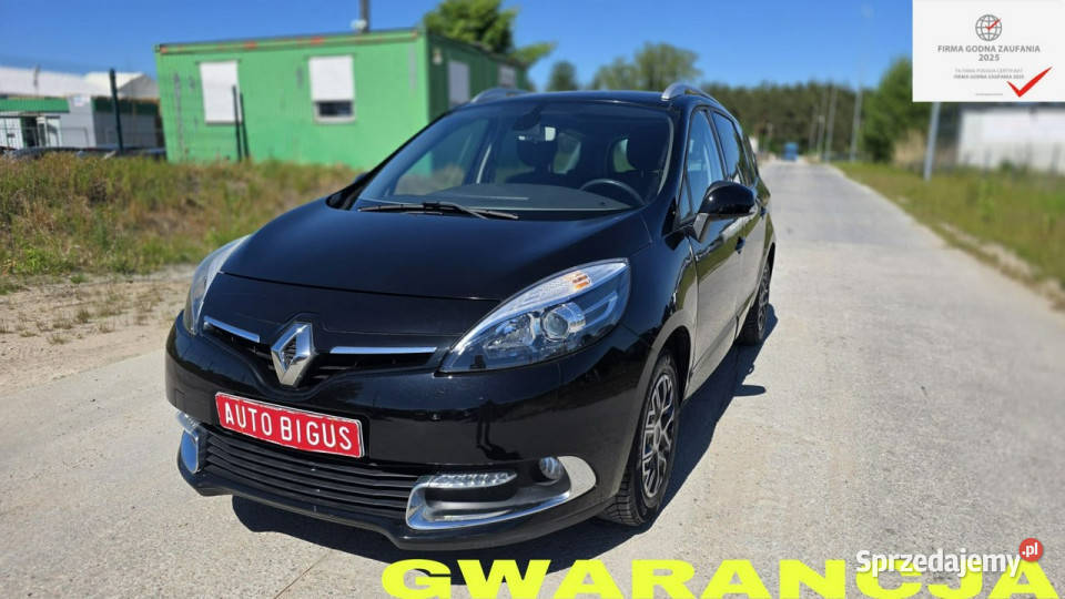 Renault Grand Scenic Navi 7 osobowy mały isofix pomorskie Lębork