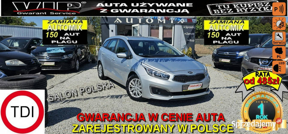 Kia Ceed Salon PolskaOszczędny2x czujnik zmierzchu Kia dolnośląskie Świdnica