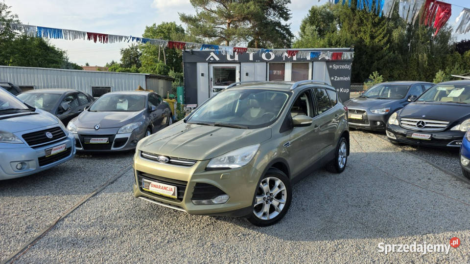 Ford Kuga 20 TDCI 163 Salon 4x4 Manual Gwarancja zielony Kuga