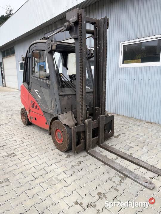 WÓZEK WIDŁOWY LINDE H35T 2007 Linde Trzebunia