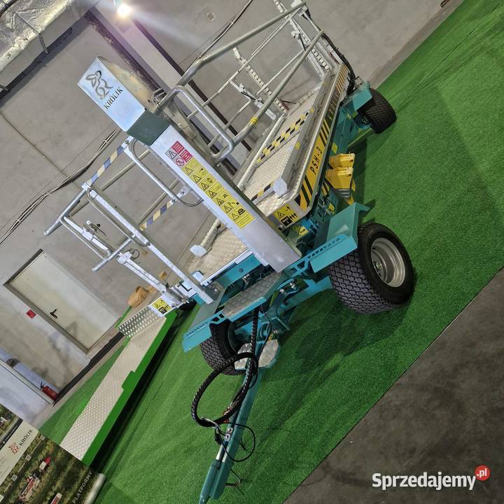 Platforma sadownicza hydrauliczna KRÓLIK PSH3 nieuszkodzony Warka