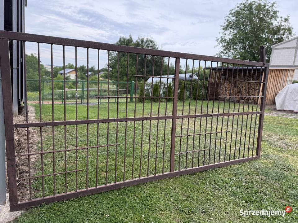 Brama ogrodzeniowa metal Grabowiec