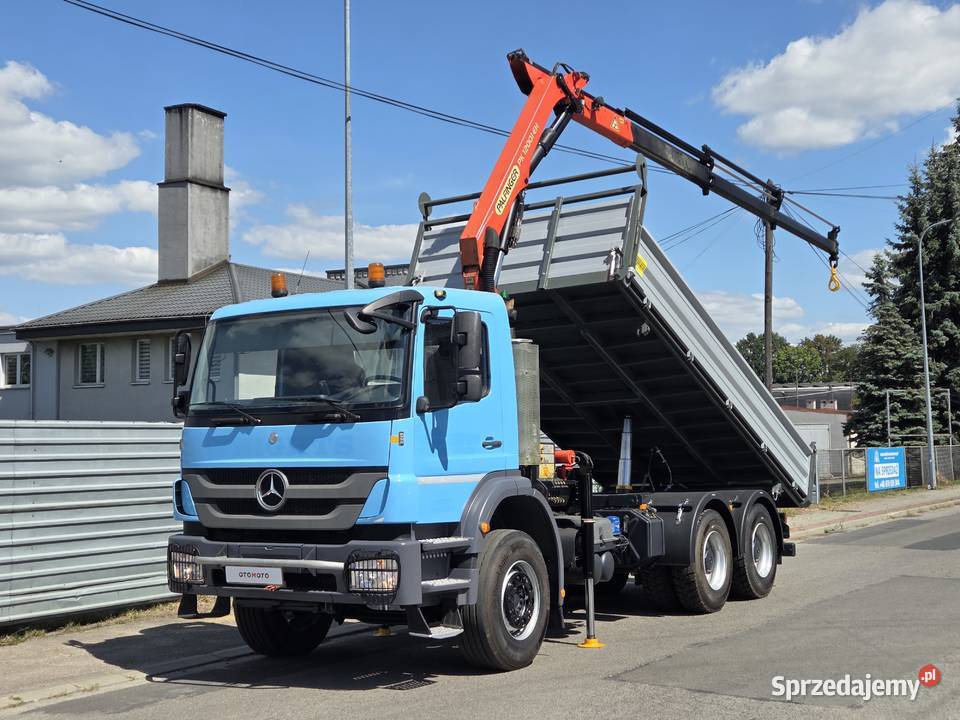 AXOR 2633 6x4 330 HDS PALFINGER PK12001 3 WYSUWY podkarpackie Łańcut sprzedam