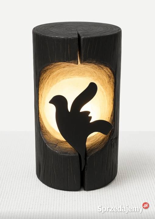Lampa stojąca drewniana Handmade Zakliczyn