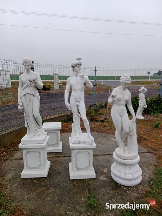 Figury betonowe Biały beton Piękne wykonanie Lubanie sprzedam