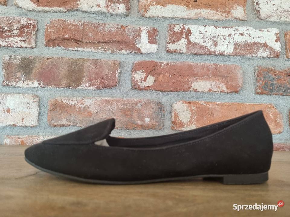 Czarne baleriny PullBear Balerinki