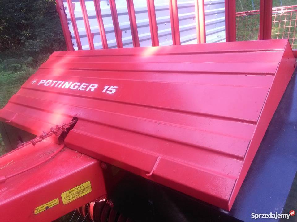 Samozbierająca Pottinger 15 nieuszkodzony małopolskie Brzezna