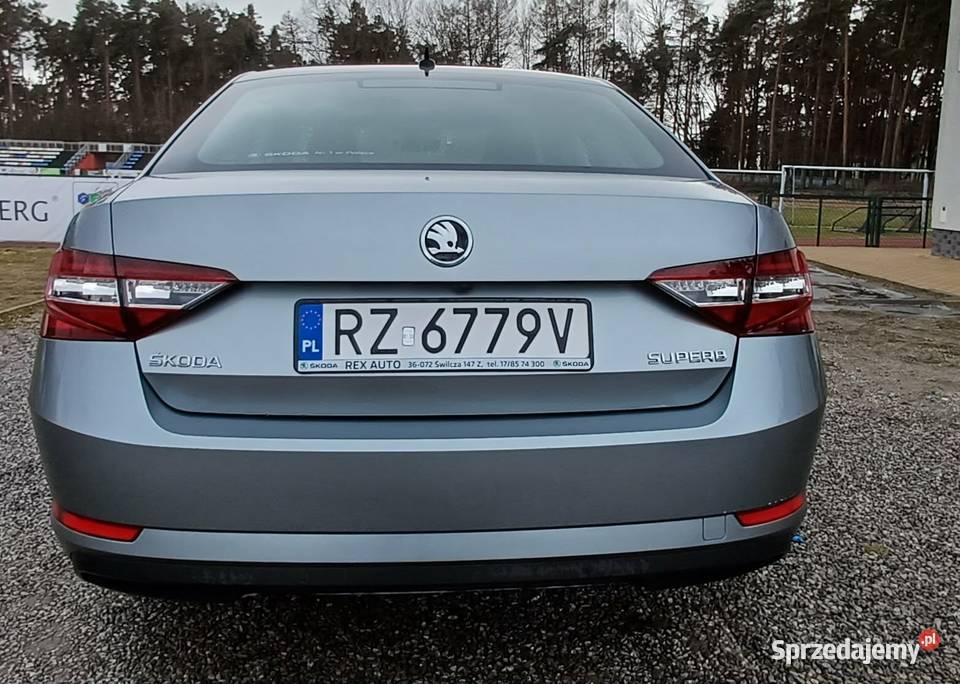 SKODA SUPERB 20 2019 190 DSG BEZWYPADKOWY Rok produkcji 2019 Samochody osobowe Dębica sprzedam