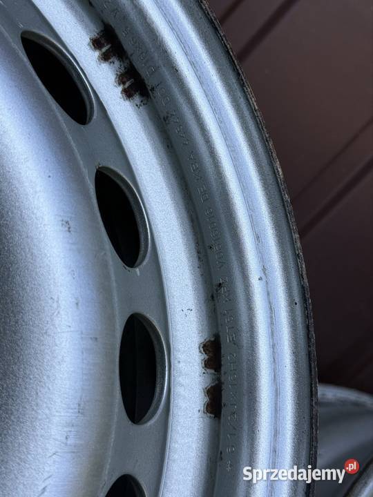 Felgi stalowe Volkswagen VW 5x112 ET51 65J łódzkie Przecław