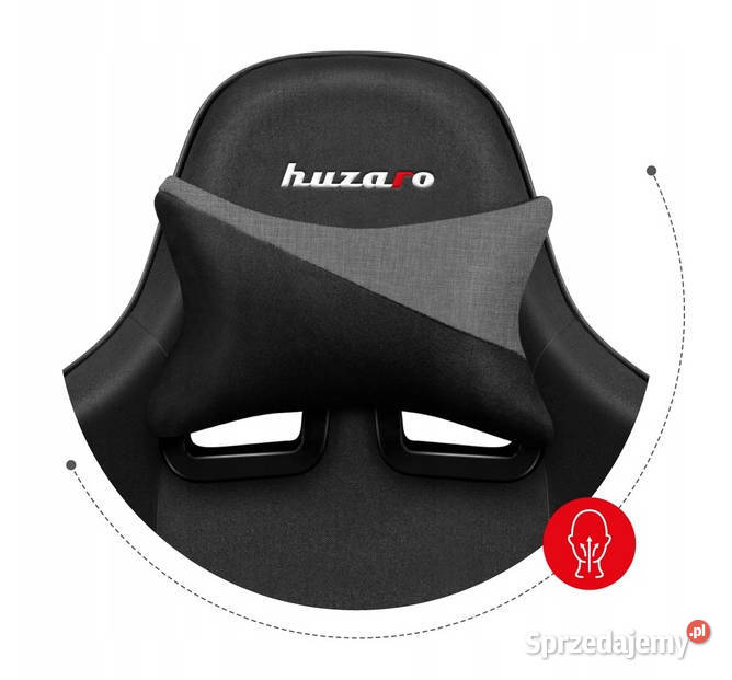 Fotel Huzaro Force 62 materiałowy regulowane Baranowo