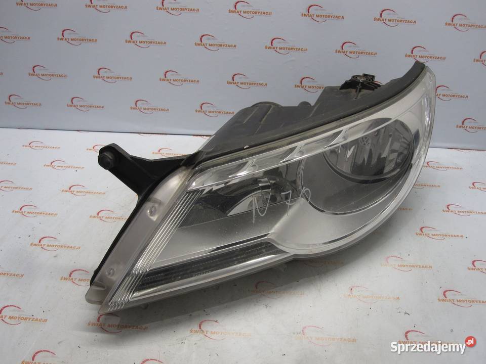 VOLKSWAGEN TIGUAN I 10r lampa lewa przód ANGLIK Lampy przednie świętokrzyskie Kielce sprzedam