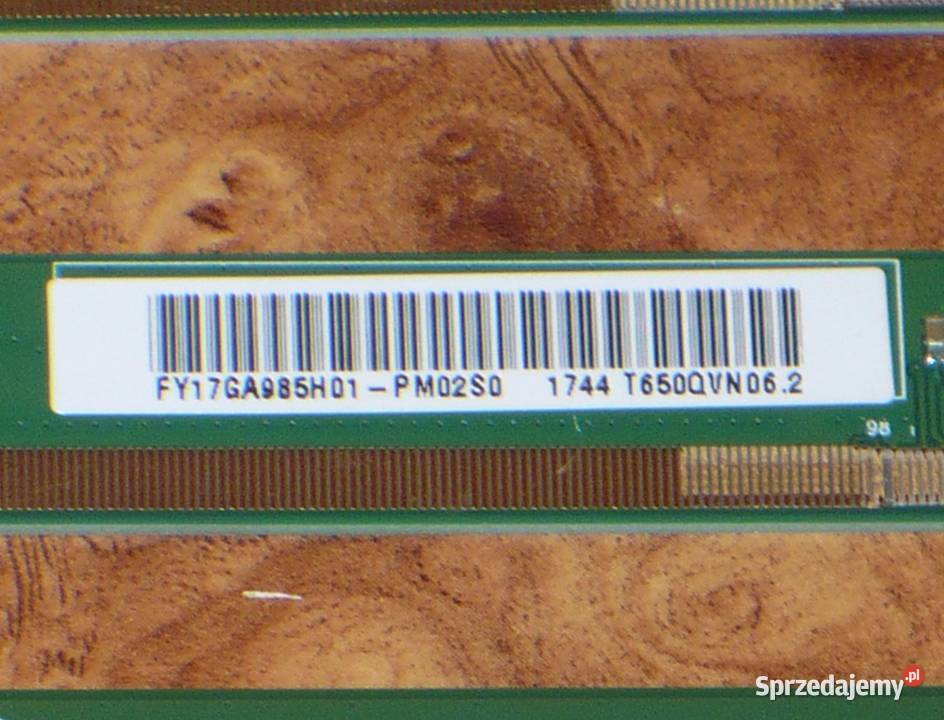 Płytki matrycy V650QWSE01 TV Sony KD65XE7096 TV i Video Lublin