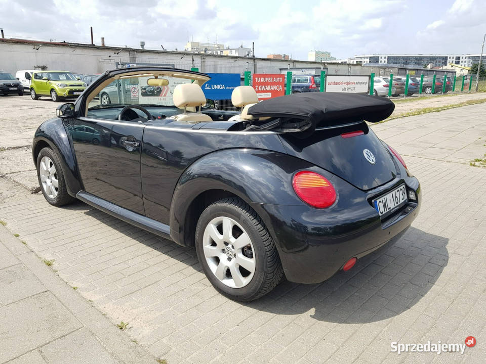 Volkswagen Beetle 19 TDI Cabrio Skóry Zadbany lakier metallic