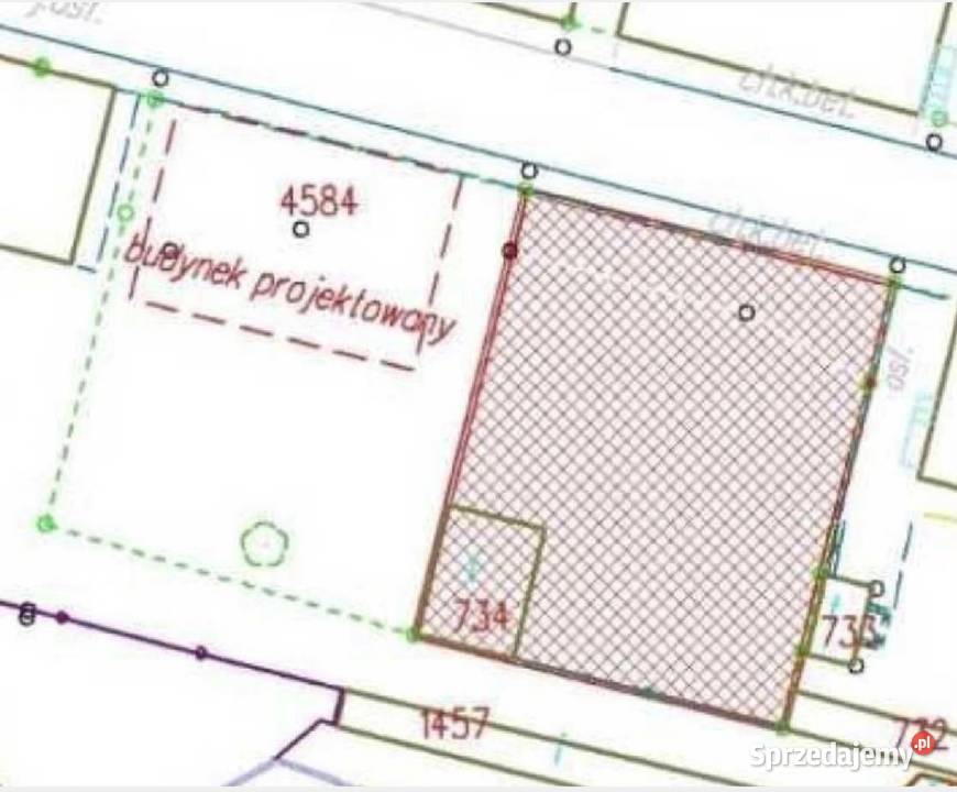 Działka budowlana MWU deweloperska inwestycyja 693m2 Świętochłowice