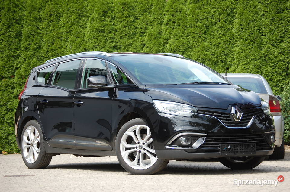 Renault Grand Scenic 7OSOBOWY Navi Alu czarny zachodniopomorskie Załom