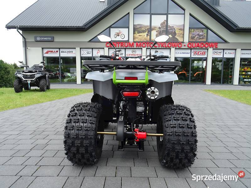 QUAD ASIX HUNTER 125 8 AUTOMAT11 SZAROLIMONKOWY Głogoczów