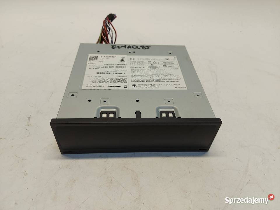 SKODA Enyaq 5LA iV85 Czytnik kart radio Wyposażenie wnętrza