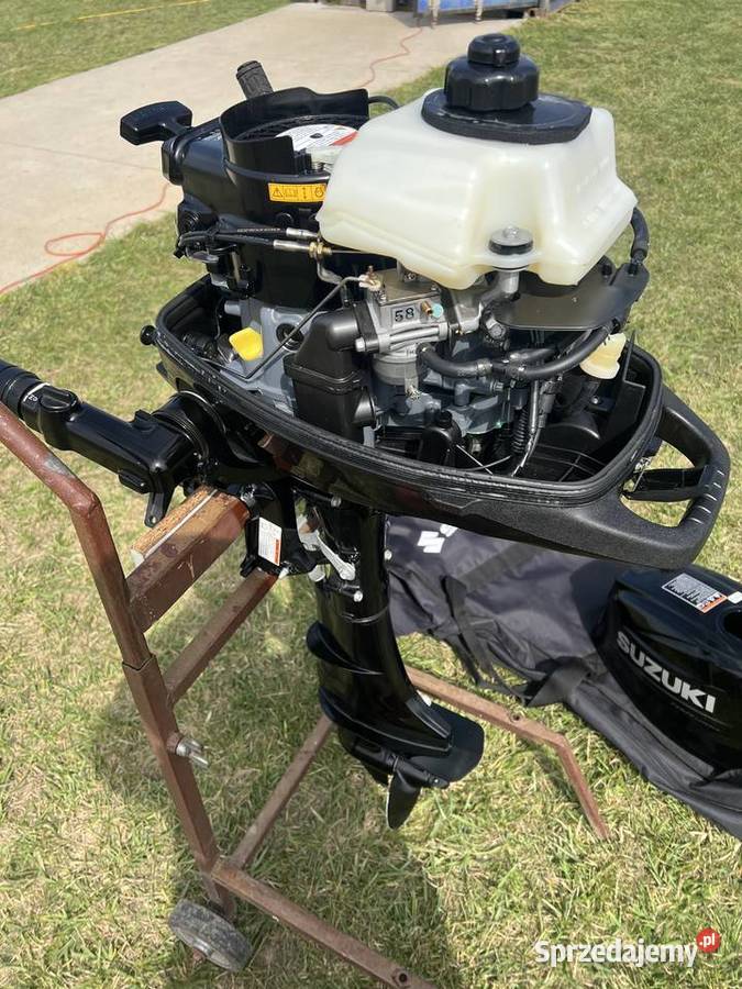 SUZUKI DF6AS Silnik zaburtowy 6 Brzeg