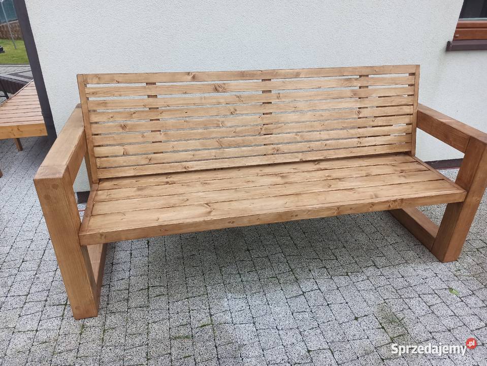 Ławka drewniana ogrodowasofa mazowieckie sprzedam