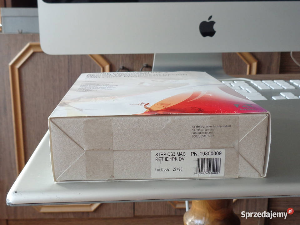 Adobe CS3 Photoshop 100 Box Mac działający Oprogramowanie opolskie Brzeg sprzedam