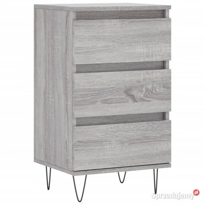 Komoda szary dąb sonoma 40x35x70 materiał Warszawa