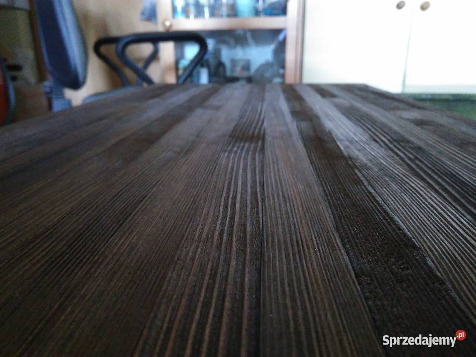 Ława drewniana stolik kawowy rękodzieło świętokrzyskie