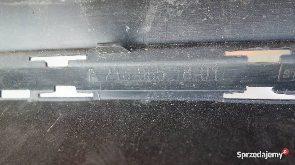 MERCEDES EKLASA W213 AMG DOKŁADKA ZDERZAKA TYŁ Ruda Śląska