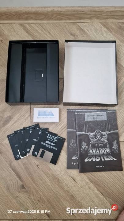 ShadowCaster PC Big Box 1993 Dyskietki 35 Stan Zielona Góra