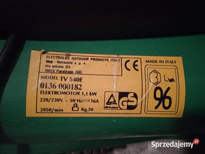 Kosiarka elektryczna Elektrolux Kraśnik sprzedam