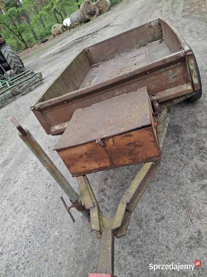 Przyczepka jednoosiowa do traktorka 200x125 Krosno Odrzańskie