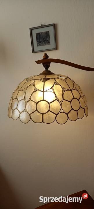 Lampa podłogowa w stylu Art Deco na kółkach Skierniewice