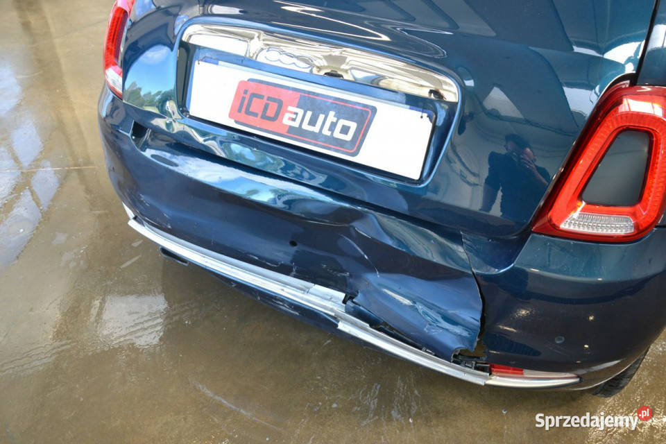 Fiat 500 lifcie 12 benzyna 70 klimatyzacja 2/3 Kęty