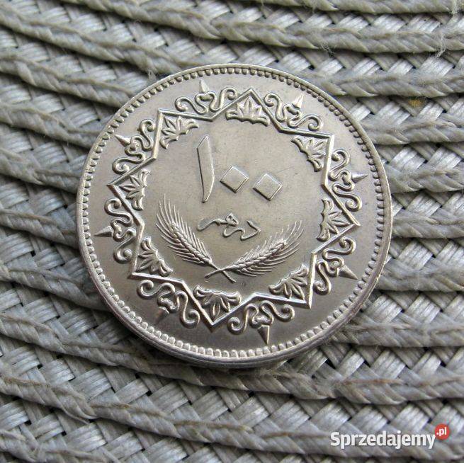 Libia 100 Dirhamów 1979r Kalisz