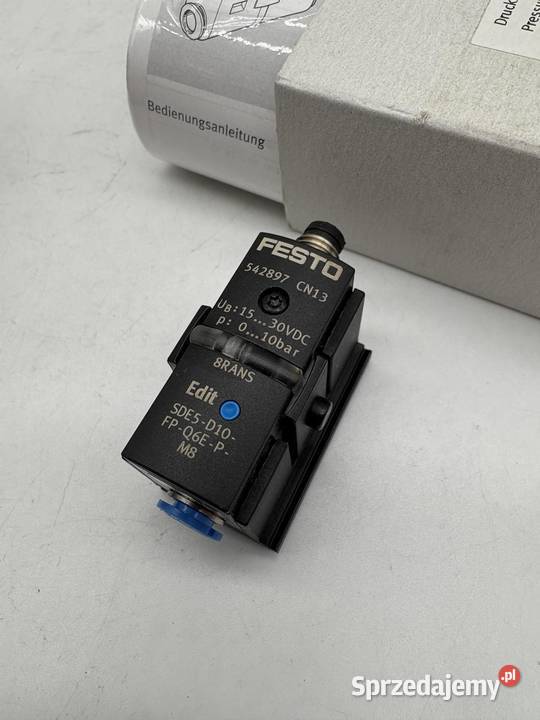 Festo SDE5D10FPQ6EPM8 542897 Czujnik ciśnienia Warszawa sprzedam
