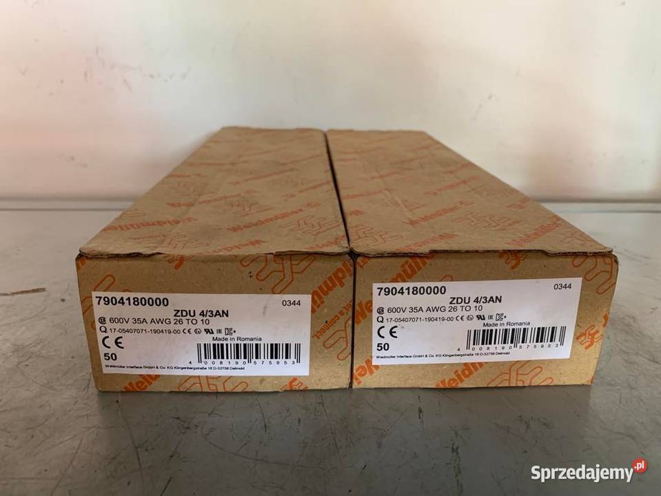 WEIDMLLER ZDU 43AN 7904180000 Złączka szynowa Warszawa