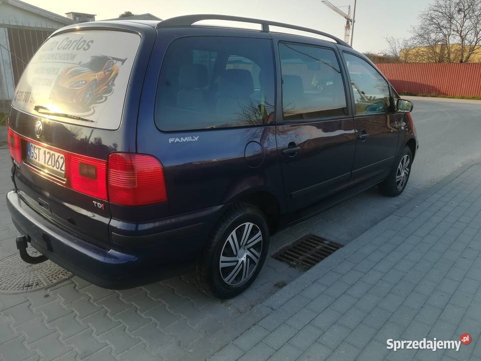 Volkswagen Sharan 19 TDI 116 7 osób ładny pomorskie Rumia