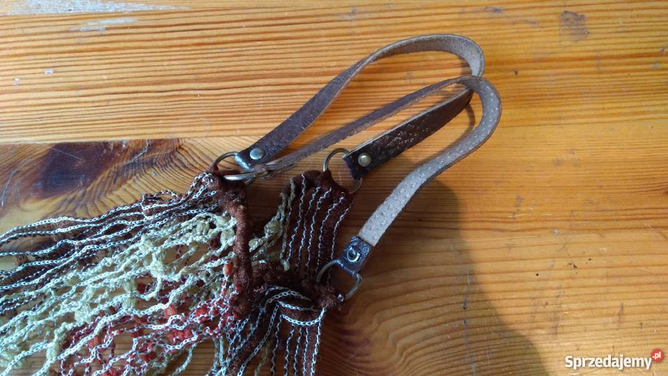 PRL kultowa siatka na zakupy Sieradz