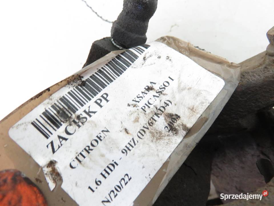 ZACISK PRAWY PRZÓD CITROEN XSARA PICASSO osobowe