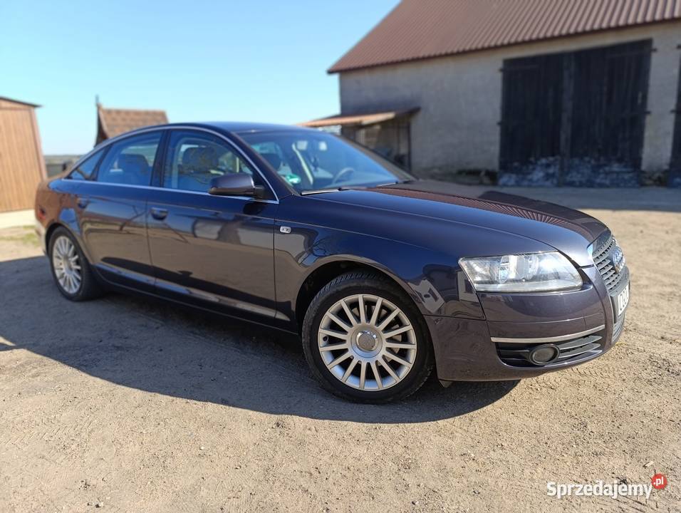 Audi A6 C6 24 benzyna LPG zadbany 2x koła manualna kujawsko-pomorskie Golub-Dobrzyń