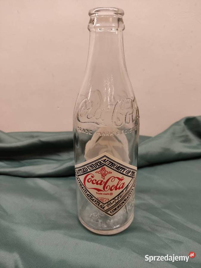 Butelka oryginalna Coca Cola z 1977r Porcelana i szkło opolskie Głuchołazy