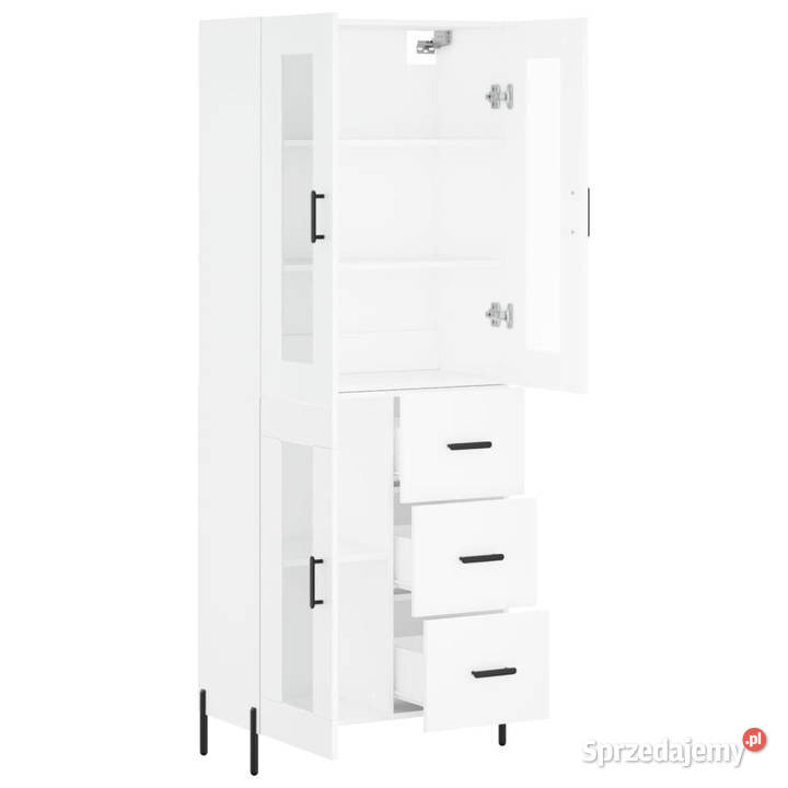 Witrynka biała 695x34x180 materiał Warszawa sprzedam
