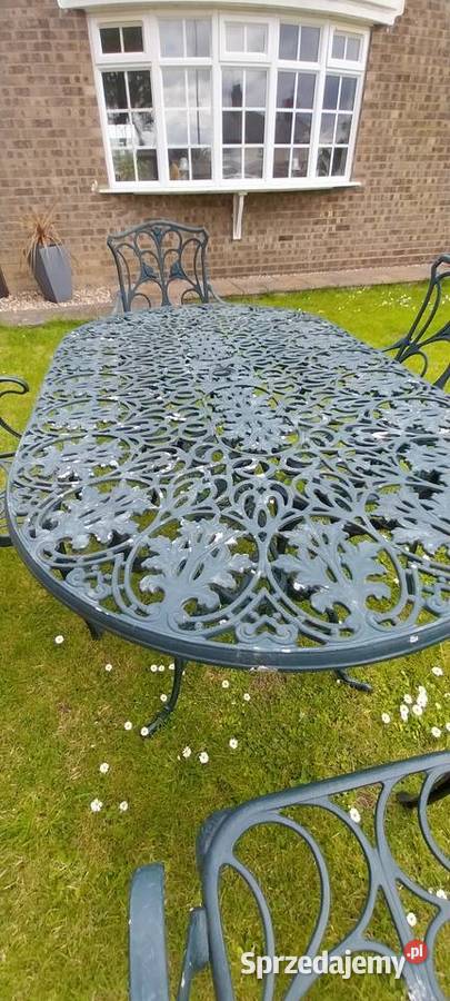 Unikatowy komplet mebli ogrodowych zestaw mazowieckie Ciepielów sprzedam