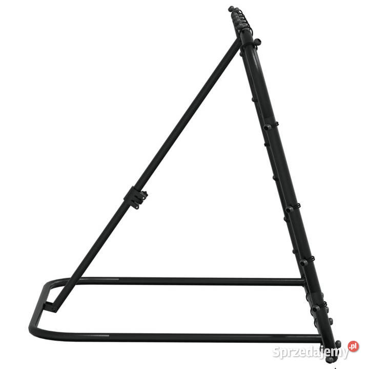 Rebounder do piłki nożnej regulowany czarny Warszawa