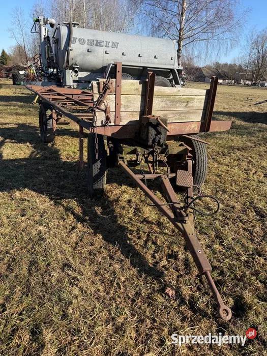 Platforma do bel Przyczepa wywrotka 6T do sprzedam