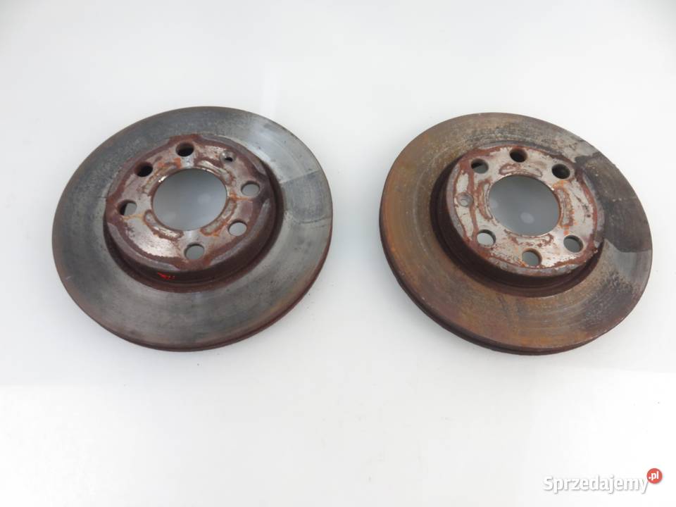 2x TARCZA HAMULCOWA PRZÓD DAEWOO KALOS 12 237 MM osobowe Tarcze hamulcowe