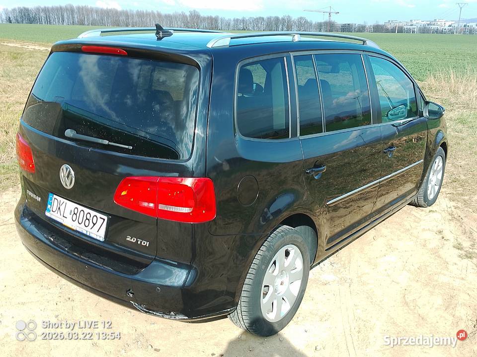 VW TOURAN 20TDI 2012r 170 DSG automat 7 osób Kłodzko