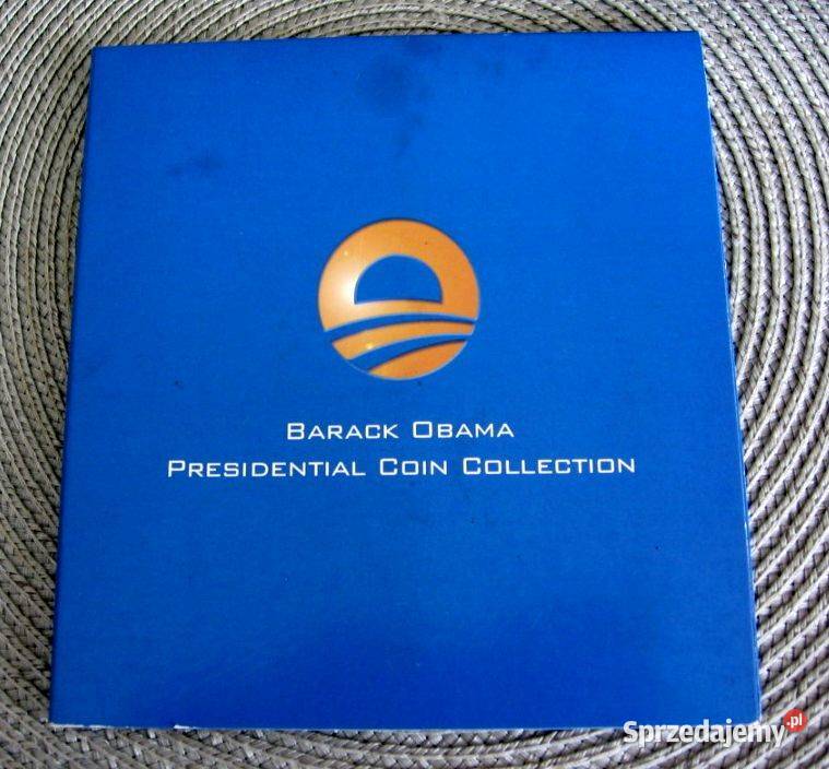 USA Monety Barack Obama e pięknym opakowaniu Kalisz